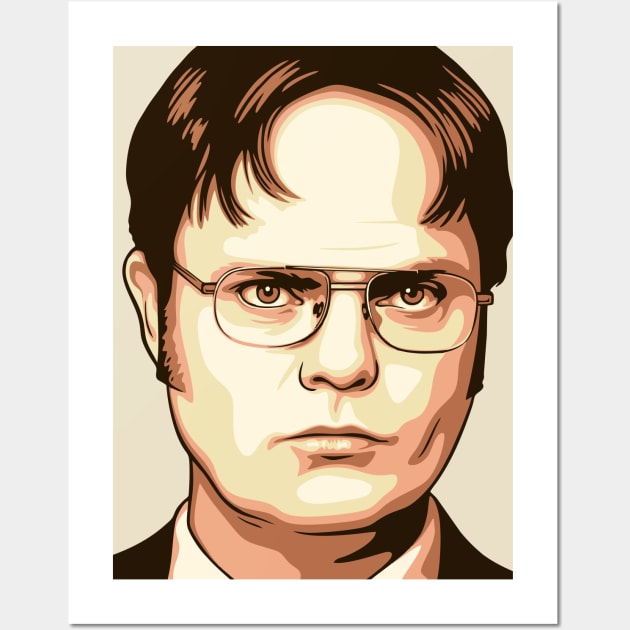 Dwight Schrute Wall Art by fernandaffp